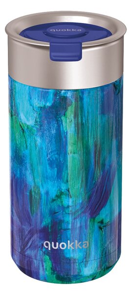 Termohrnek se sítkem Boost, 400ml, Quokka, blue paint
