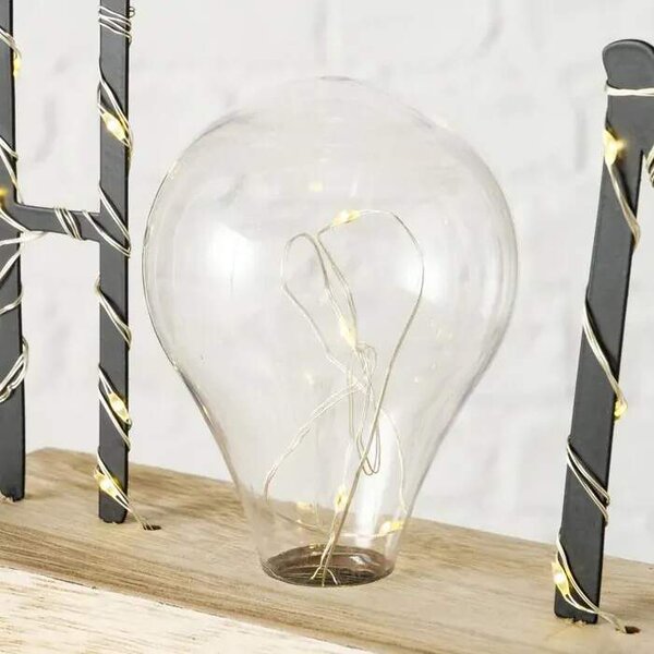 LED nápis LOVE/HOME 30 cm