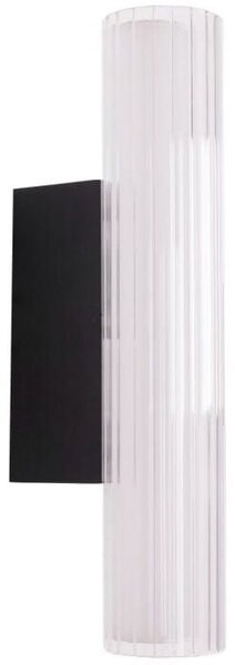 MaxLight Fayette nástěnné svítidlo 1x6 W černá W0363