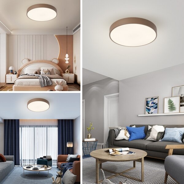 Brilagi - LED Stropní svítidlo POOL LED/60W/230V 3000/4000/6000K 50 cm hnědá
