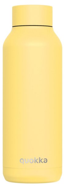 Nerezová termoláhev Solid Powder, 510ml, Quokka, světle žlutá