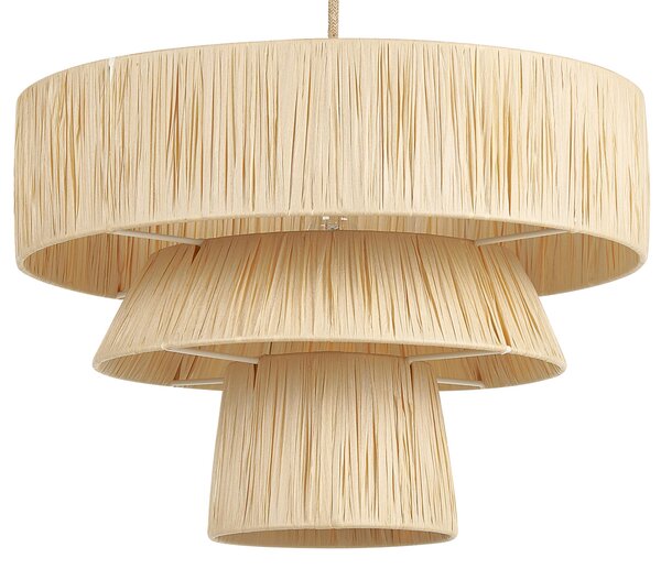 Závěsná lampa CHAMBO Papír Přírodní