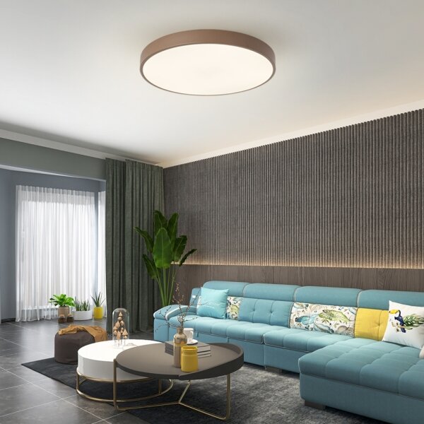 Brilagi - LED Stropní svítidlo POOL LED/60W/230V 3000/4000/6000K 60 cm hnědá