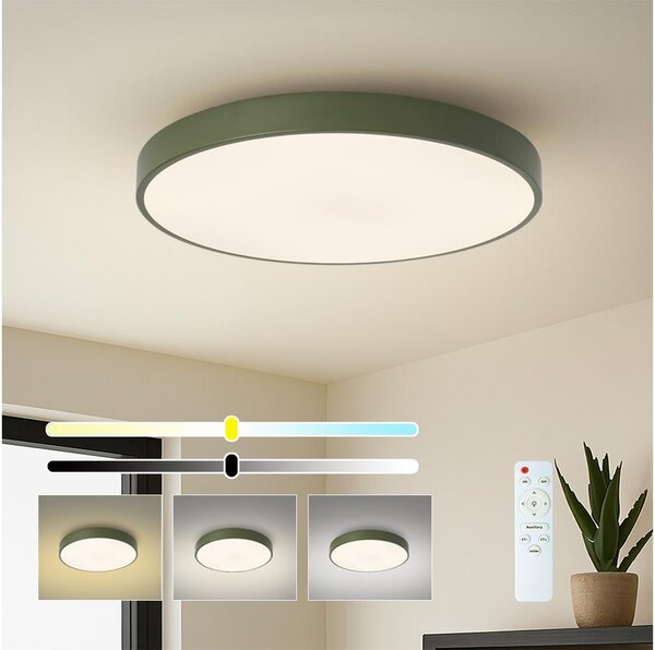 Brilagi - LED Stm stropní svítidlo POOL LED/60W/230V 3000-6000K 60 cm zelená+DO