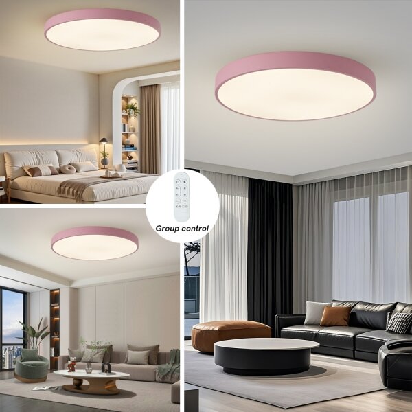 Brilagi-LED Stm svítidlo POOL SMART LED/128W/230V 100 cm Wi-Fi Tuya+DO růžová