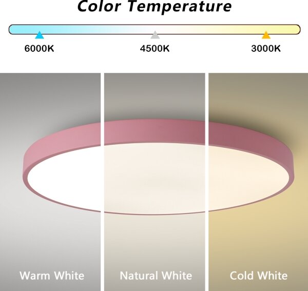 Brilagi-LED Stm svítidlo POOL SMART LED/128W/230V 100 cm Wi-Fi Tuya+DO růžová
