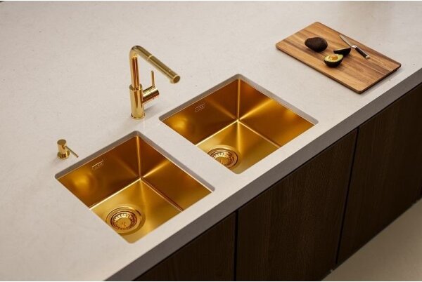 ALVEUS 1103381 - Kuchyňský dřez QUADRIX 45x45 cm monarch bronz