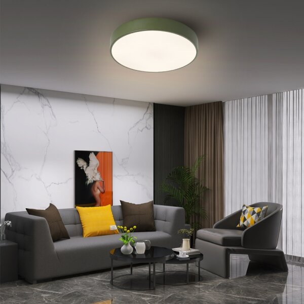Brilagi - LED Stm stropní svítidlo POOL LED/36W/230V 3000-6000K 30 cm zelená+DO