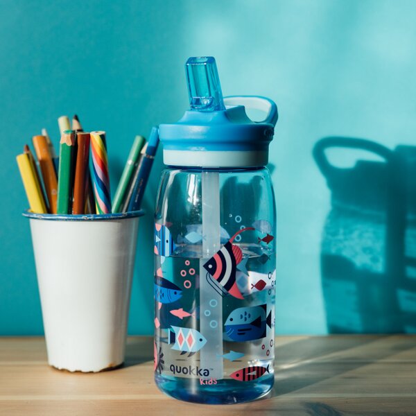 Dětská tritanová láhev Glow, 580ml, Quokka, moře