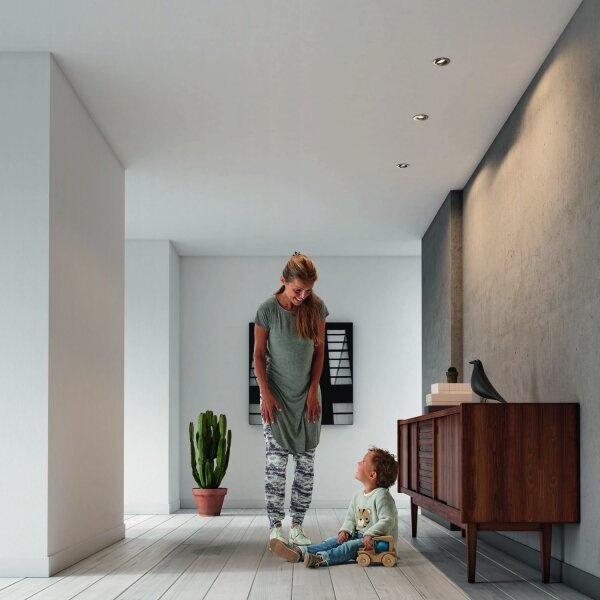 Philips 50393/17/PN-SADA 3x LED RGBW Stm. podhl. svít. 1xGU10/4,8W/230V chrom+DO