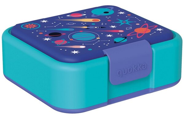 Dětský svačinový box Twist, 1l, Quokka, vesmír