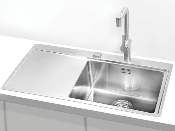 ALVEUS 1103653 - Kuchyňský dřez PURE 86x52,5 cm satin, pravý