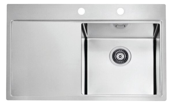 ALVEUS 1103651 - Kuchyňský dřez PURE 79x52,5 cm satin, pravý