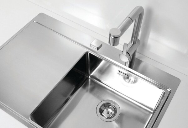 ALVEUS 1103651 - Kuchyňský dřez PURE 79x52,5 cm satin, pravý