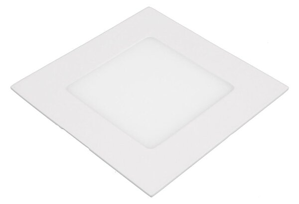 LED Solution Bílý vestavný LED panel hranatý 120 x 120mm 6W Barva světla: Denní bílá 191072