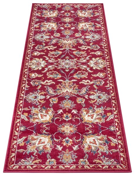 Hanse Home, Kusový koberec Luxor 105633 Caracci Red Multicolor, 57x90, červená, ložnice