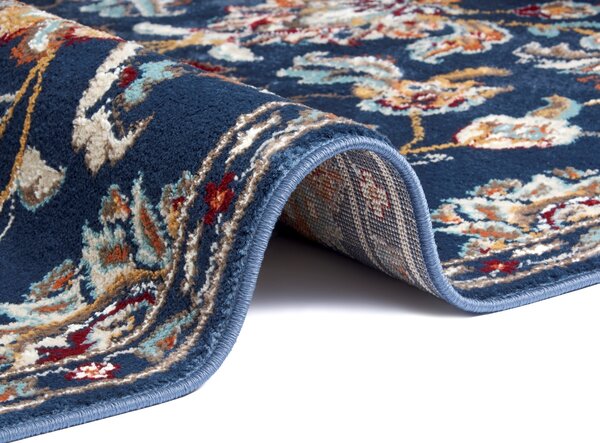 Hanse Home, Kusový koberec Luxor 105634 Caracci Blue Multicolor, 80x240, modrá, ložnice