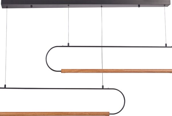 Závěsná lampa LOGONE Kov Černá