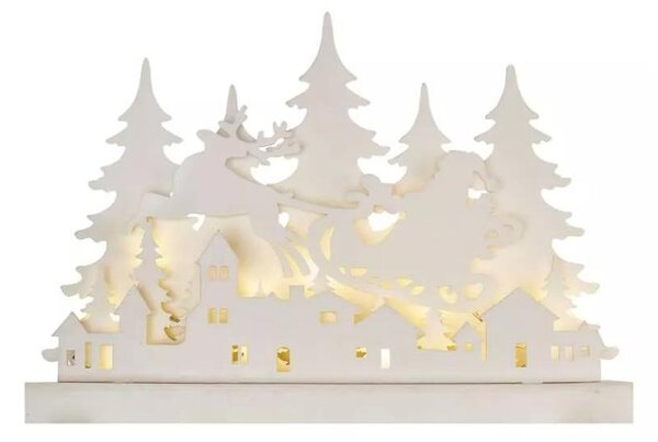 EMOS LED Vánoční dekorace LED/2xAA vesnička EMS1020