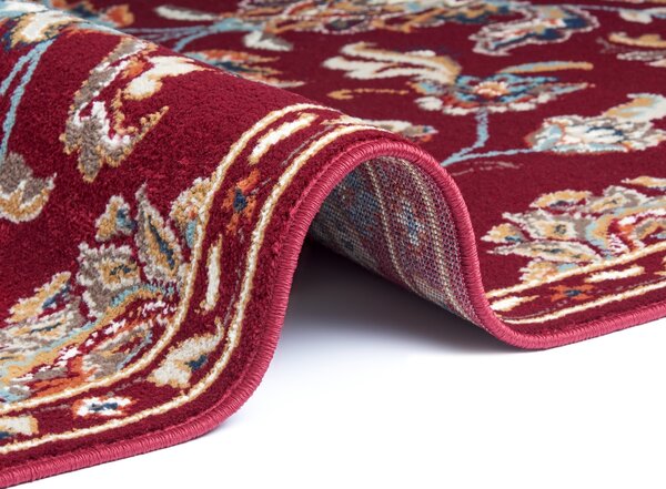 Hanse Home, Kusový koberec Luxor 105633 Caracci Red Multicolor, 57x90, červená, ložnice