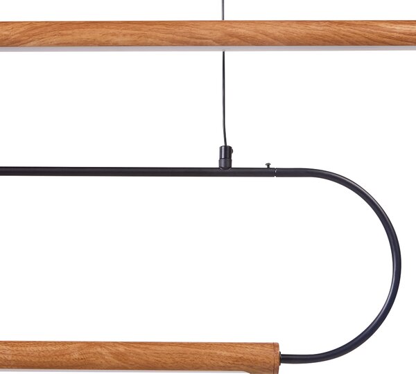 Závěsná lampa LOGONE Kov Černá