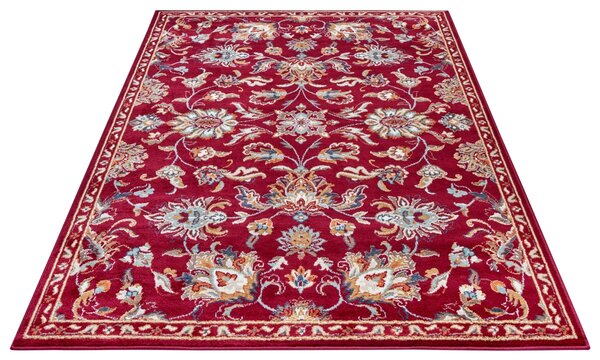 Hanse Home, Kusový koberec Luxor 105633 Caracci Red Multicolor, 57x90, červená, ložnice