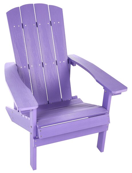 Zahradní židle ADIRONDACK Purpurová