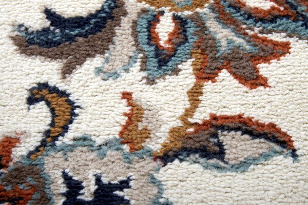 Hanse Home Kusový koberec Luxor 105635 Caracci Cream Multicolor - 57x90 cm