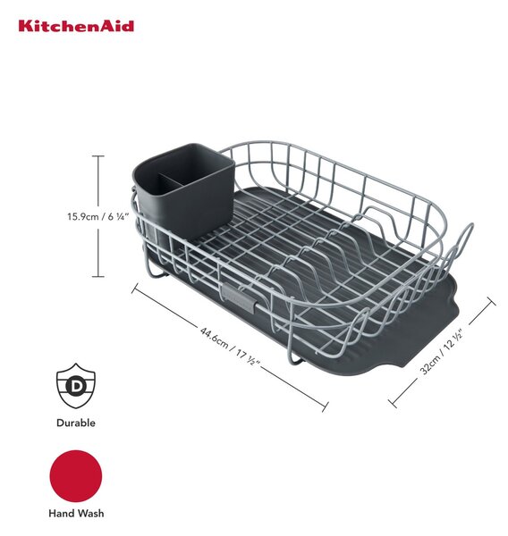 Odkapávač na nádobí KitchenAid Low Profile KEG197OSGR