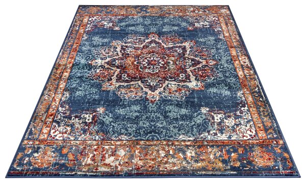 Hanse Home Kusový koberec Luxor 105637 Maderno Blue Multicolor - 57x90 cm