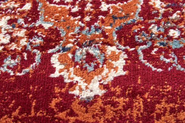 Hanse Home, Kusový koberec Luxor 105638 Maderno Red Multicolor, 80x120, červená, ložnice