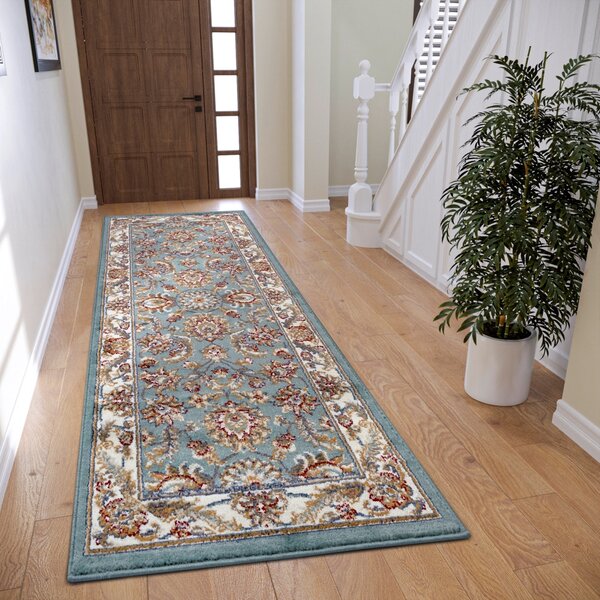 Hanse Home, Kusový koberec Luxor 105641 Reni Mint Cream, 80x240, modrá, ložnice