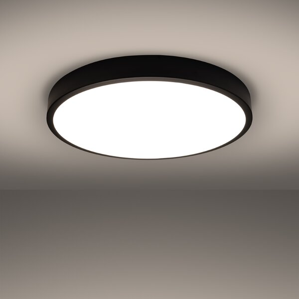 Sollux Lighting Stropní svítidlo ONYX 60 černá LED 3000K
