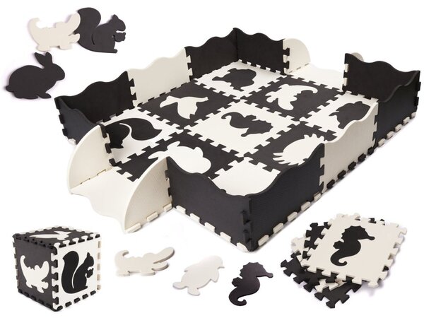 Kontrastní pěnové puzzle s obrázky