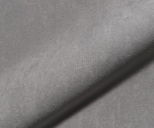 DELIFE Boxspring postel Dream-Well 180x200 cm mikrovlákno šedá s matrací a topperem