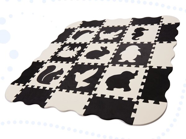 Kontrastní pěnové puzzle s obrázky