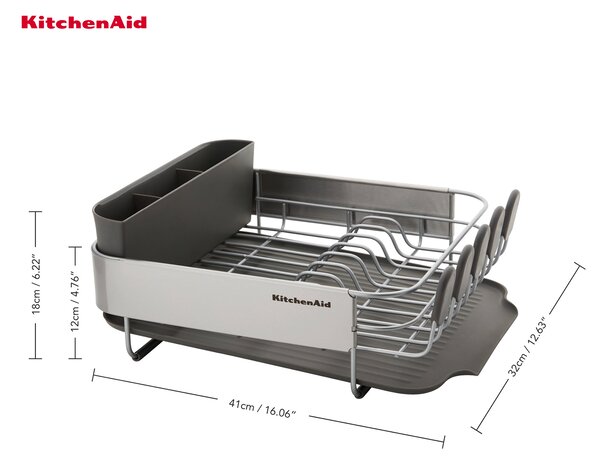 Odkapávač na nádobí KitchenAid Compact KEG895BXCGA