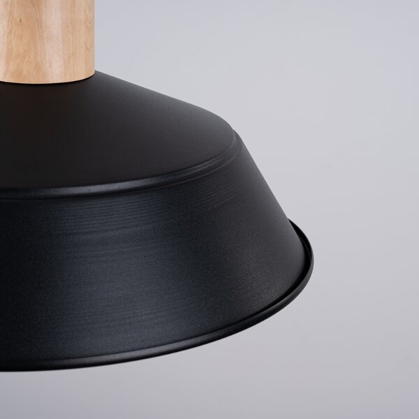 Sollux Lighting Závěsné svítidlo FANO černé