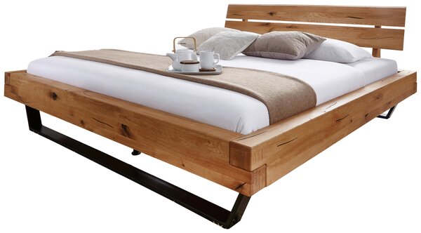 TRÁMOVÁ POSTEL, 180/200 cm, divoký dub Livetastic, Online Only