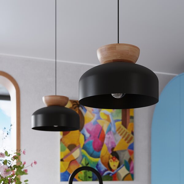 Sollux Lighting Závěsné svítidlo MARION černé
