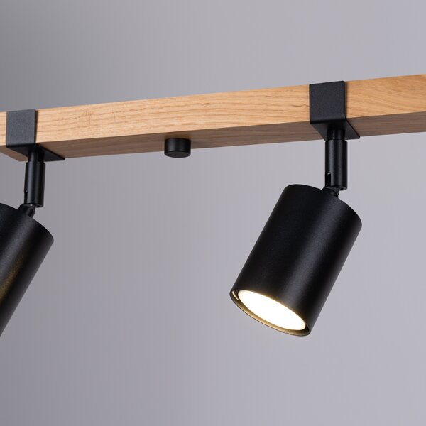 Sollux Lighting Stropní svítidlo FAGER 4L černé