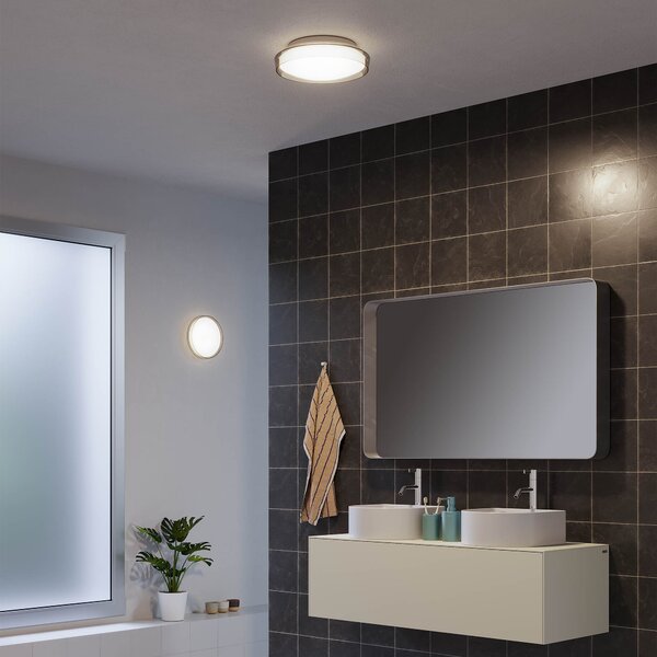 Redo Stropní LED svítidlo Arca ø 25 cm, IP44