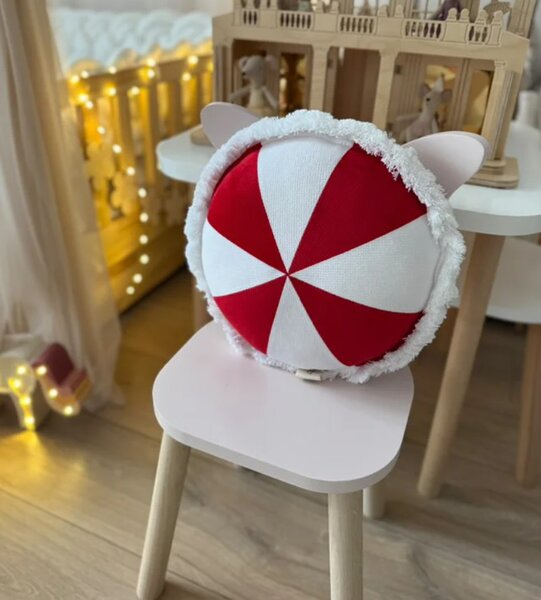 Vánoční patchworkový mini polštářek