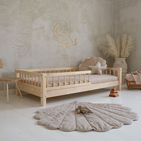 Dětská postel Basic bello 160x80 cm - přírodní