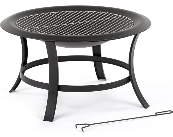 Fieldmann - Přenosné ohniště s roštem pr. 74 cm