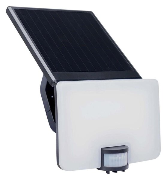 LED Solární nástěnné svítidlo se senzorem LED/8W/3,7V 2000 mAh IP54