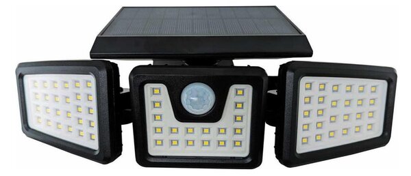 LED Solární reflektor se senzorem LED/14W/3,7V 1800 mAh IP44
