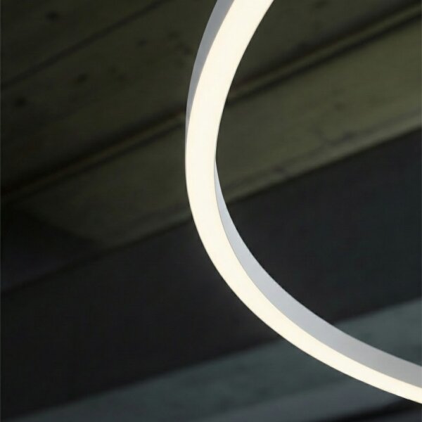 Ideal Lux - LED Lustr na lanku ORACLE SLIM LED/83W/230V 4000K pr. 150 cm bílá