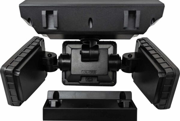 LED Solární reflektor se senzorem LED/14W/3,7V 1800 mAh IP44