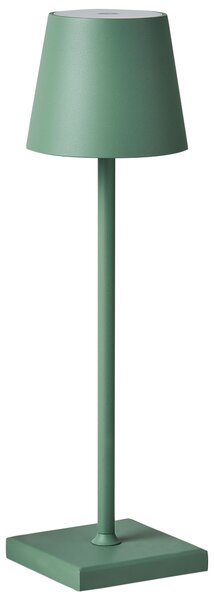 LED bezdrátová stolní lampa BACEIRO se stmívačem Kov Zelená